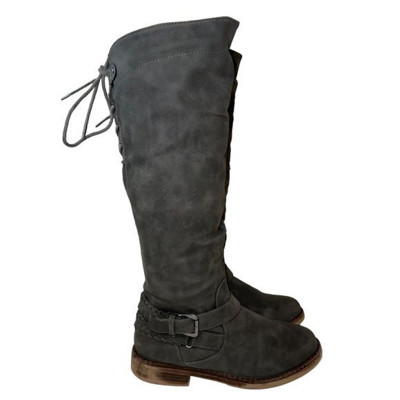 XOXO Women's Middleton Grey Fashion Boots size 7.5✨ - Picture 8 of 16